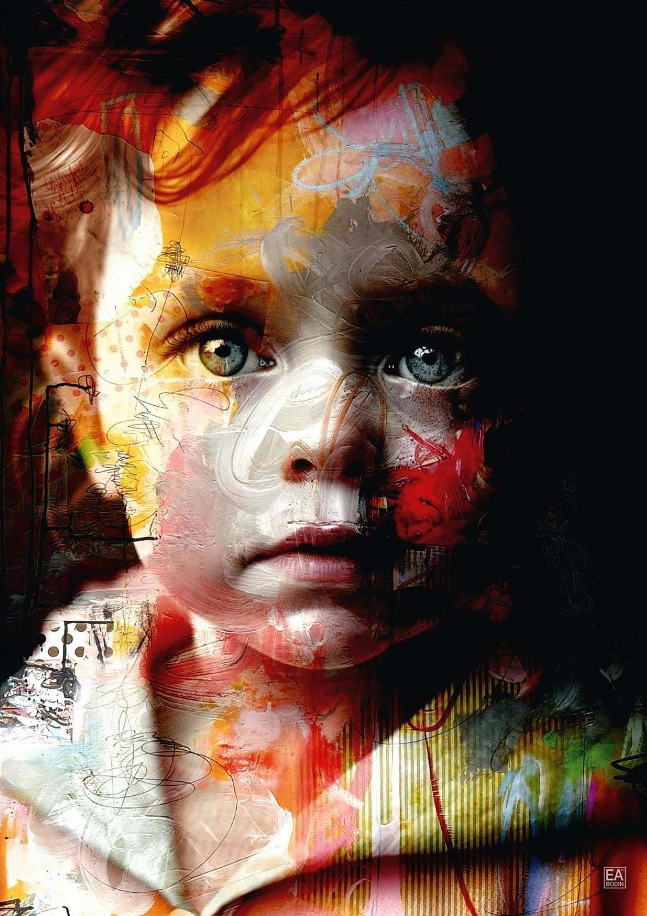 Fine Art Print aus meiner Soloausstellung Butterfly Spirit